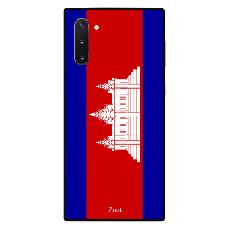 

Zoot Samsung Note 10 Mobile Phone Back Cover, Cambodia Flag