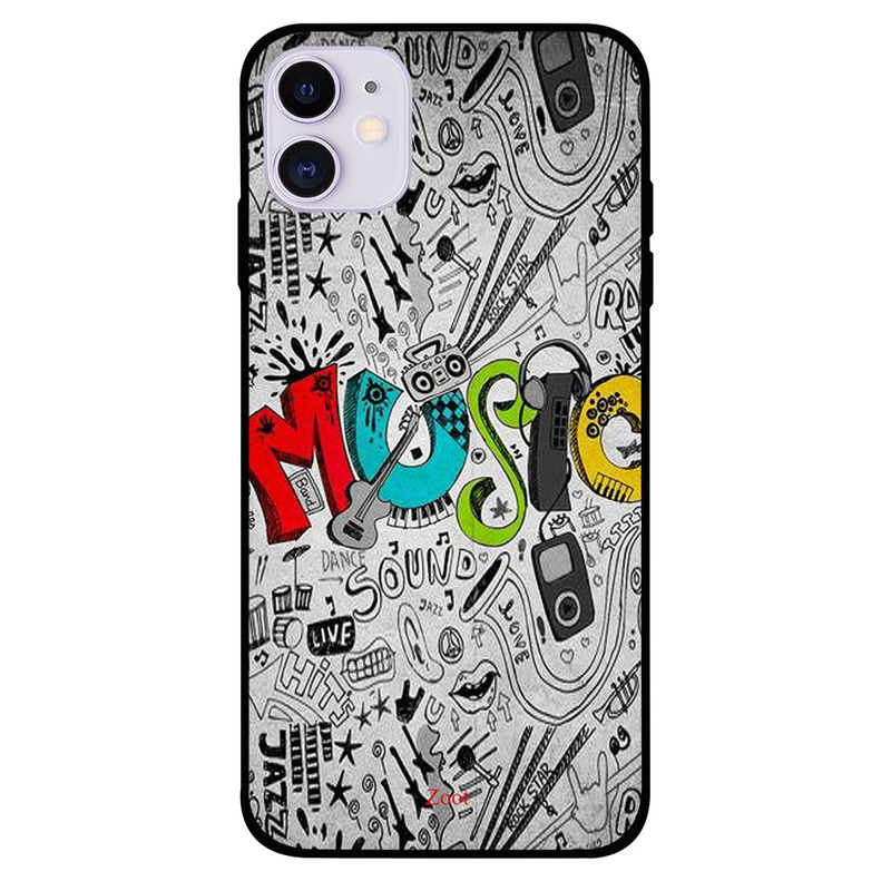 

Zoot Apple iPhone 11 Mobile Phone Back Cover, Music Hits