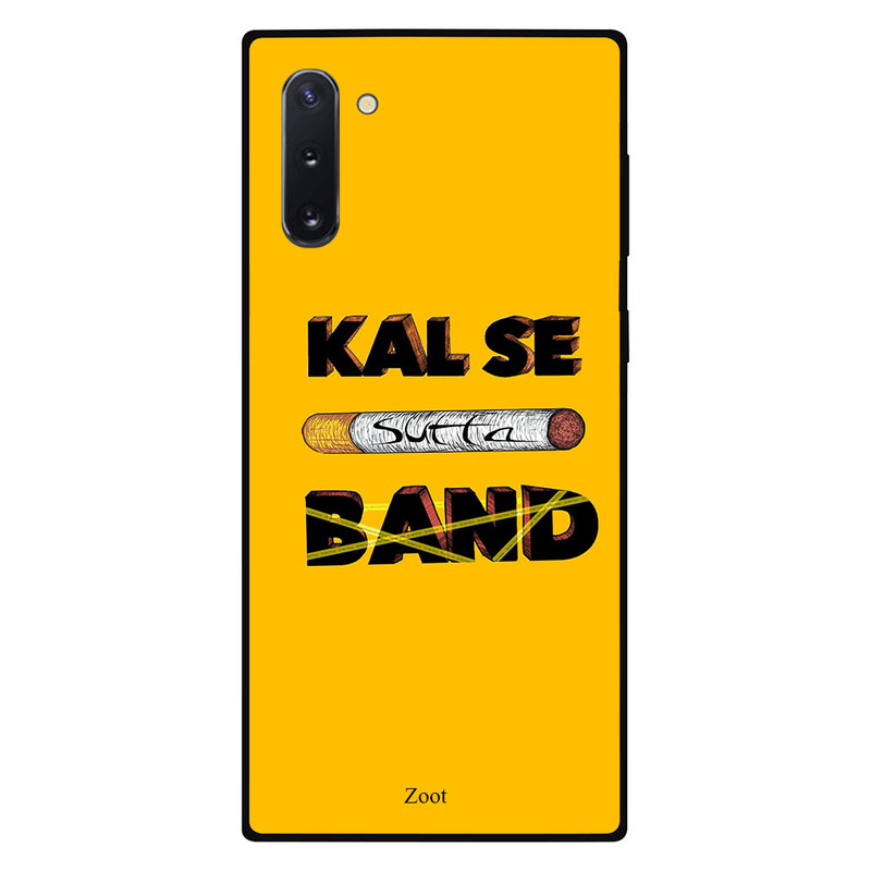 

Zoot Samsung Note 10 Mobile Phone Back Cover, Kal Se Sutta Band