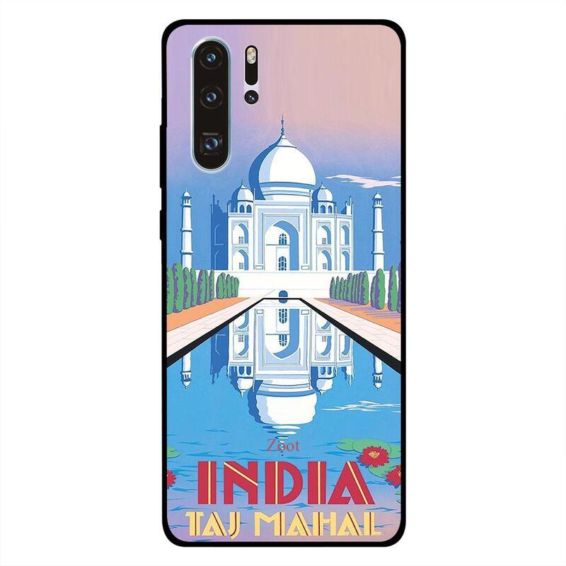 

Zoot Huawei P30 Pro Mobile Phone Back Cover, India Taj Mahal