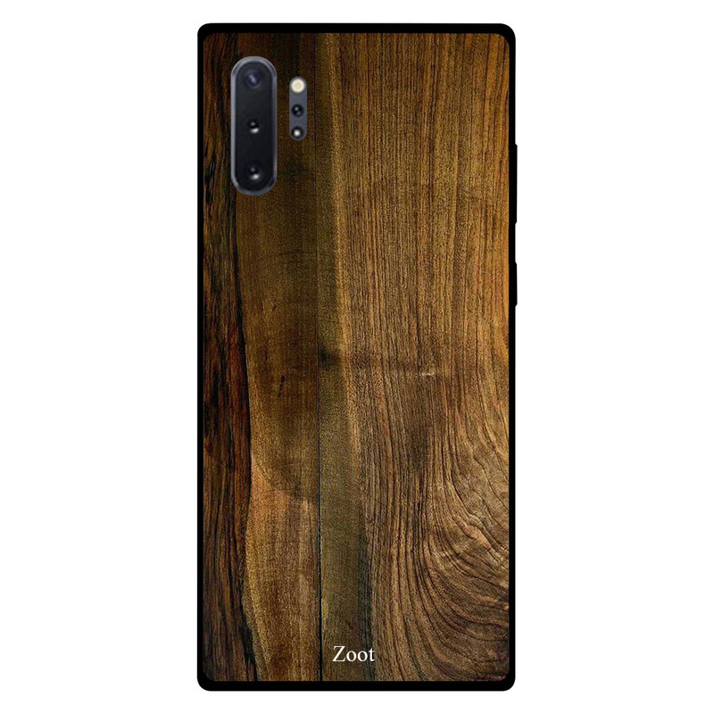 

Zoot Samsung Note Plus Mobile Phone Back Cover, Wooden Plain Dark Brown