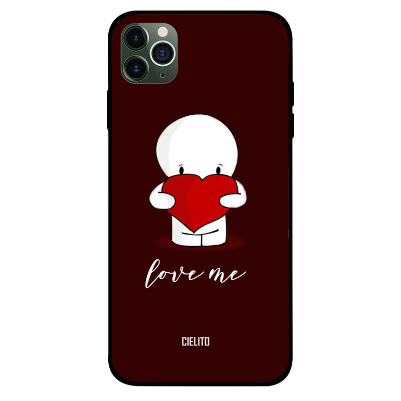 

Cielito Apple iPhone 11 Pro Max Mobile Phone Back Cover, Love Me