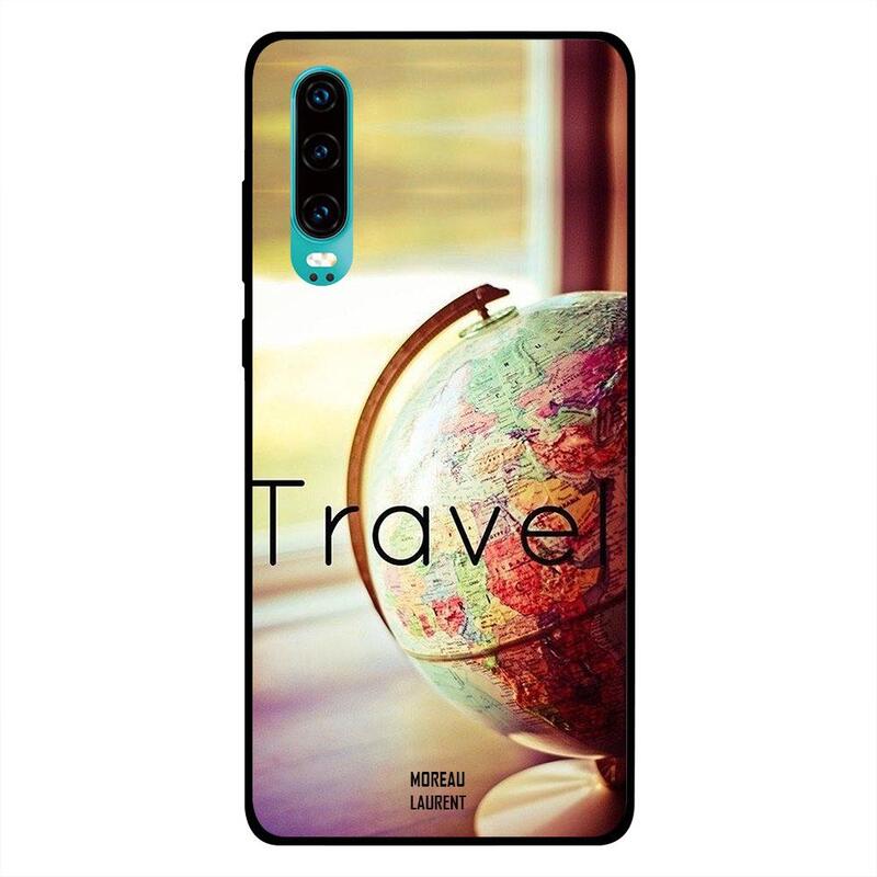 

Moreau Laurent Huawei P30 Mobile Phone Back Cover, Globe & Travel