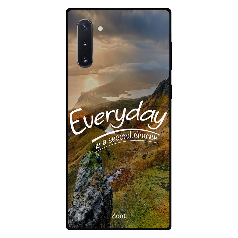 

Zoot Samsung Note 10 Mobile Phone Back Cover, Everyday Is A Second Chance