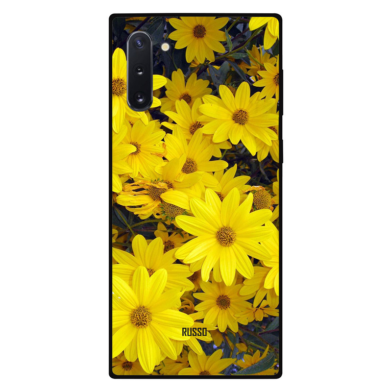 

Russo Samsung Note 10 Mobile Phone Back Cover, Sunflowers