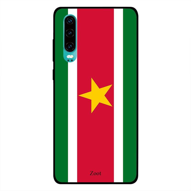 

Zoot Huawei P30 Mobile Phone Back Cover, Suriname Flag