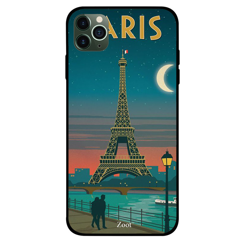 

Zoot Apple iPhone 11 Pro Mobile Phone Back Cover, Eiffel Tower Paris