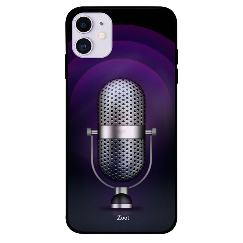 

Zoot Apple iPhone 11 Mobile Phone Back Cover, Mic Music