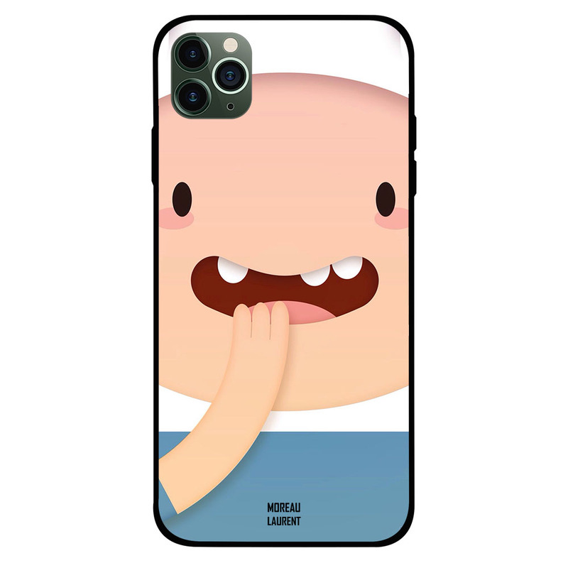 

Moreau Laurent Apple iPhone 11 Pro Mobile Phone Back Cover, Hyyy Three Teeth