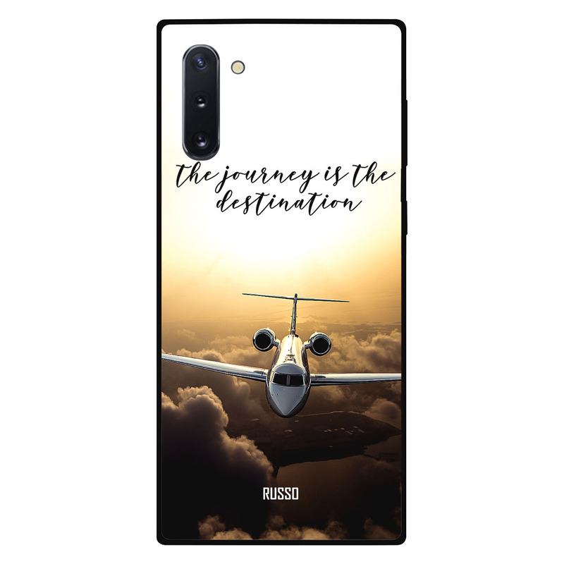 

Russo Samsung Note 10 Mobile Phone Back Cover, Sunset Through Leaf