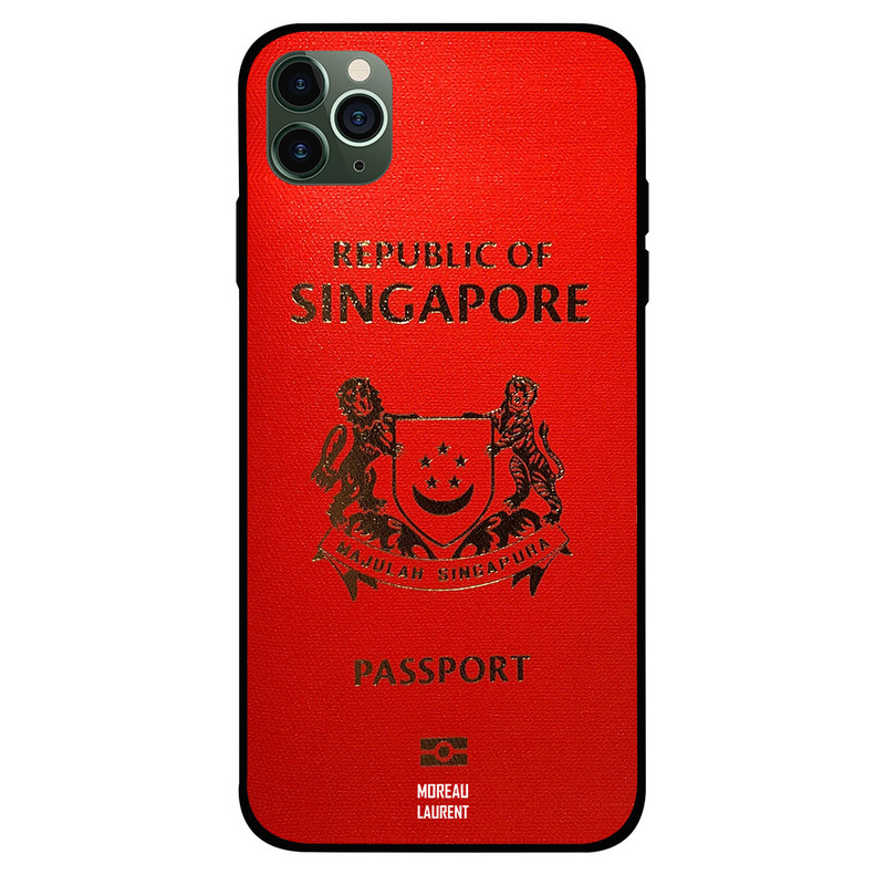 

Moreau Laurent Apple iPhone 11 Pro Mobile Phone Back Cover, Singapore Passport