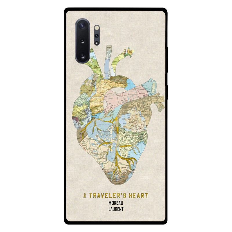 

Moreau Laurent Samsung Note Plus Mobile Phone Back Cover, A Traveler's Heart