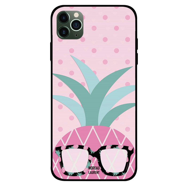 

Moreau Laurent Apple iPhone 11 Pro Mobile Phone Back Cover, Pineapple Glasses