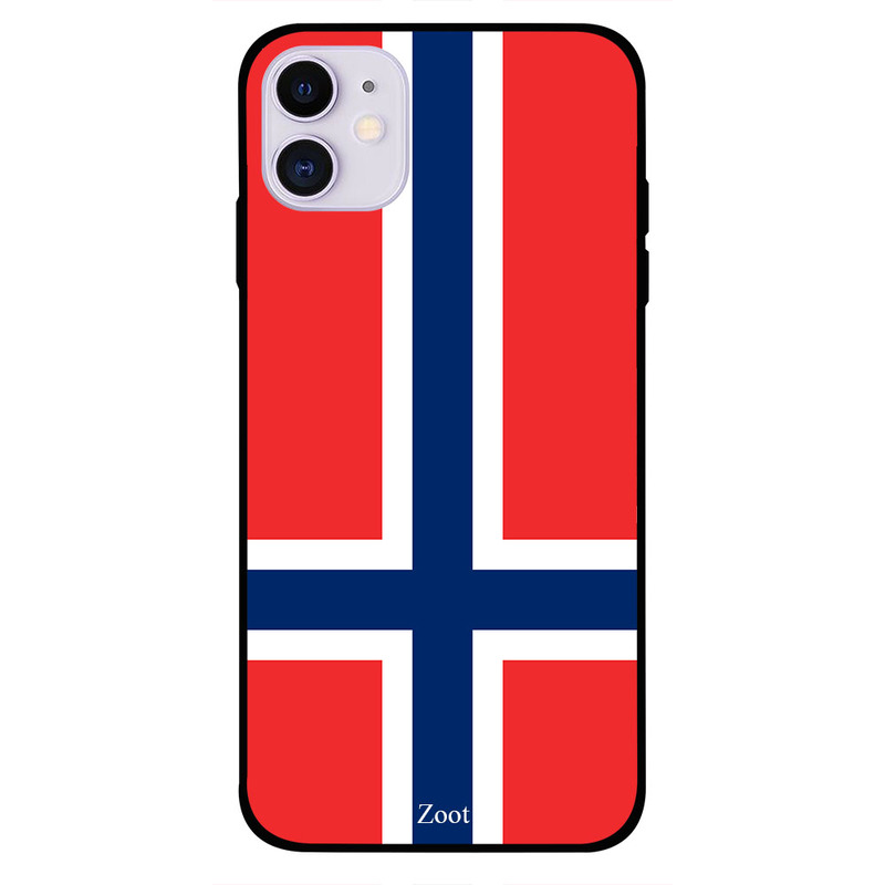 

Zoot Apple iPhone 11 Mobile Phone Back Cover, Norway Flag