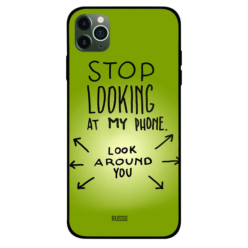 

Russo Apple iPhone 11 Pro Mobile Phone Back Cover, Look Around You