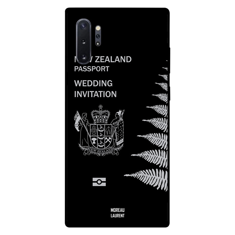 

Moreau Laurent Samsung Note Plus Mobile Phone Back Cover, New Zealand Passport