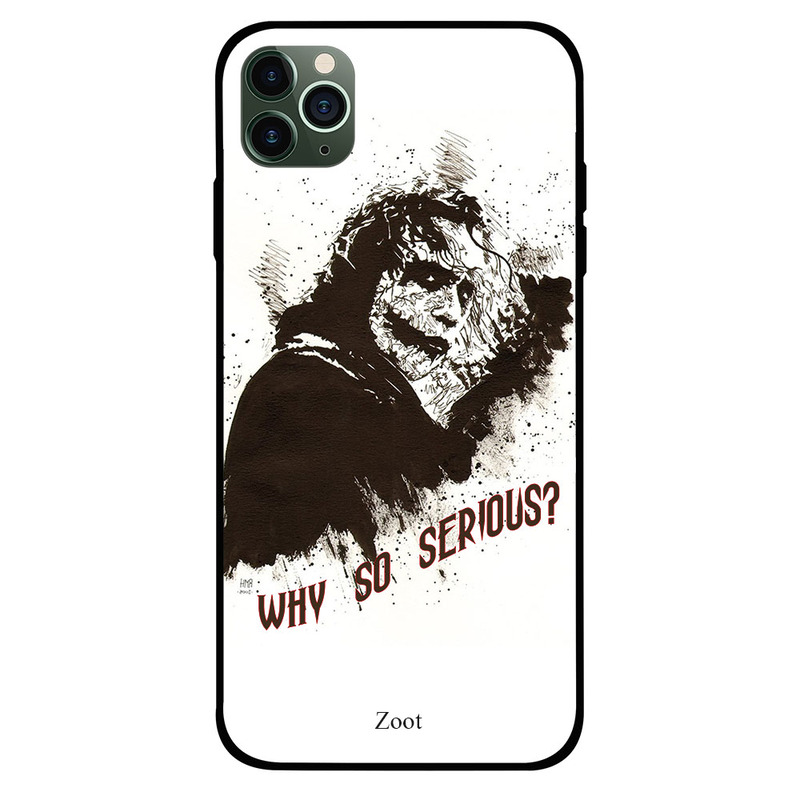 

Zoot Apple iPhone 11 Pro Mobile Phone Back Cover, Why So Serious