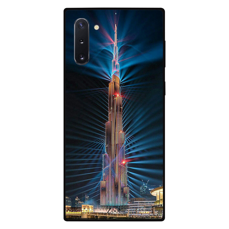 

Zoot Samsung Note 10 Mobile Phone Back Cover, Burj Khalifa Laser