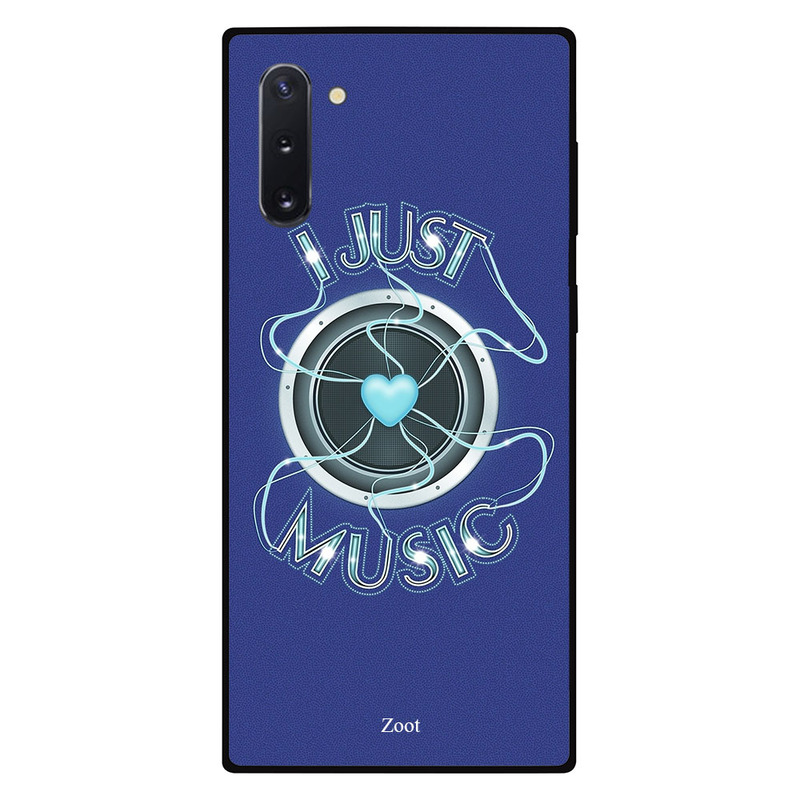 

Zoot Samsung Note 10 Mobile Phone Back Cover, I Just Love Music