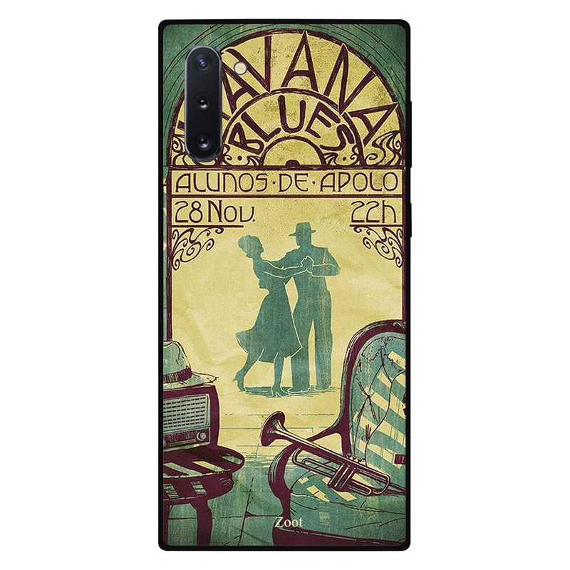 

Zoot Samsung Note 10 Mobile Phone Back Cover, Havana Blues
