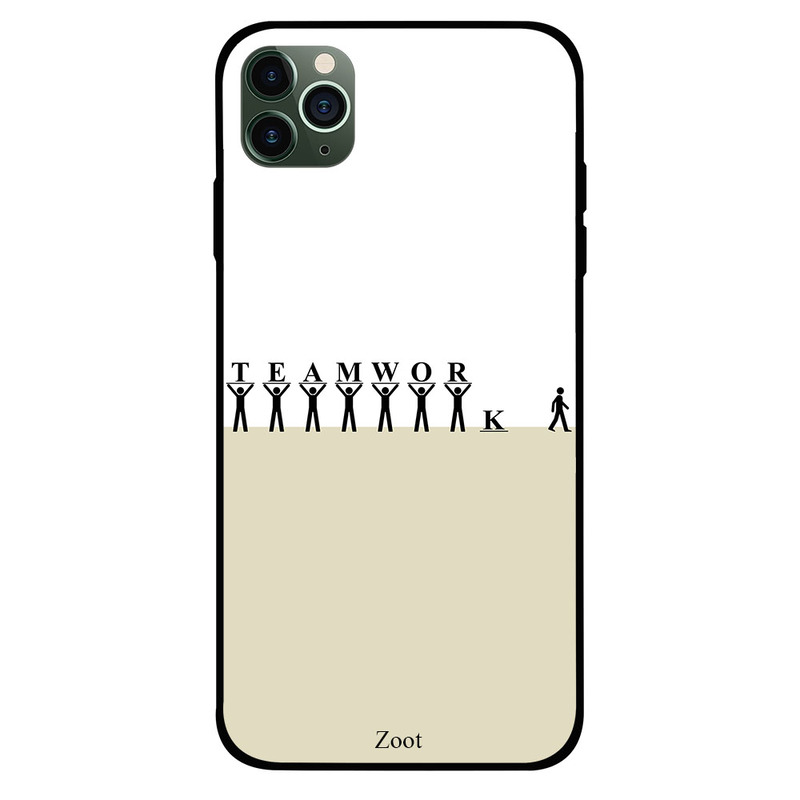 

Zoot Apple iPhone 11 Pro Max Mobile Phone Back Cover, Teamwork