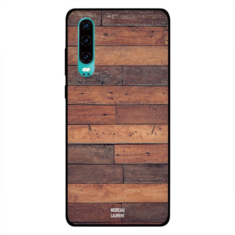 

Moreau Laurent Huawei P30 Mobile Phone Back Cover, Vintage Woods Wall Pattern