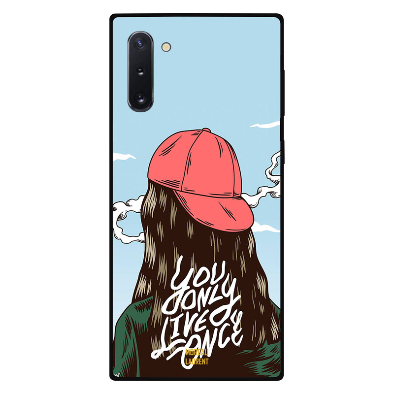 

Moreau Laurent Samsung Note 10 Mobile Phone Back Cover, You Only Live Once