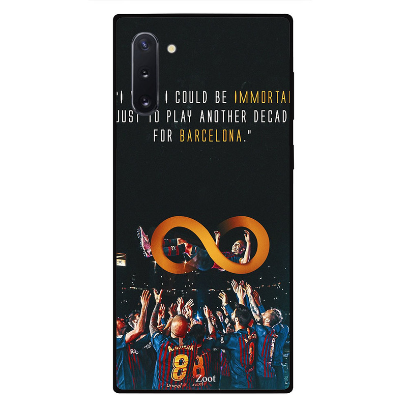 

Zoot Samsung Note 10 Mobile Phone Back Cover, Be Immortal