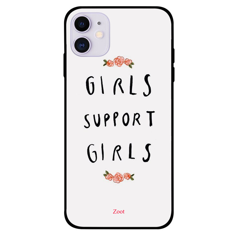 

Zoot Apple iPhone 11 Mobile Phone Back Cover, Girls Support Girls