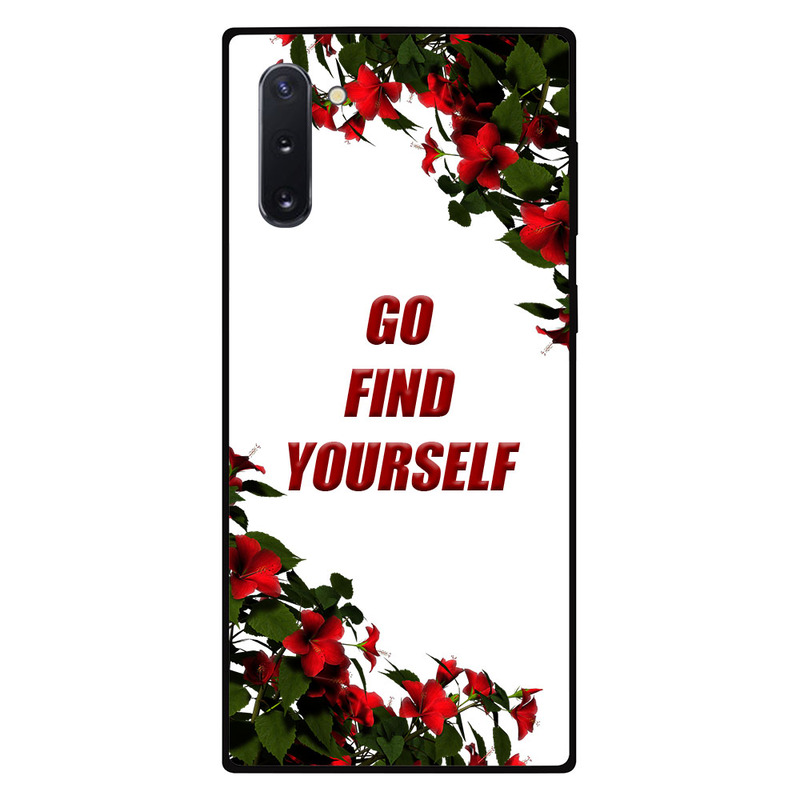 

Zoot Samsung Note 10 Mobile Phone Back Cover, Go Find Yourself