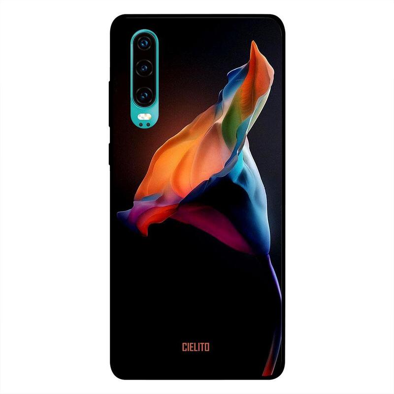 

Cielito Huawei P30 Mobile Phone Back Cover, Glowing Flower