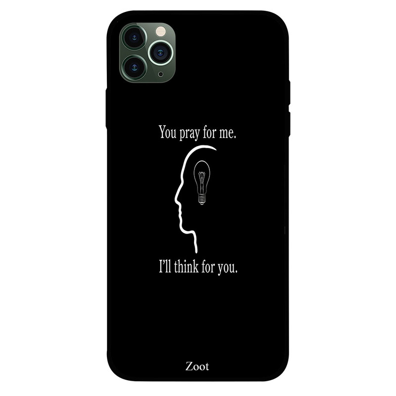 

Zoot Apple iPhone 11 Pro Mobile Phone Back Cover, You Pray for me I will think for you