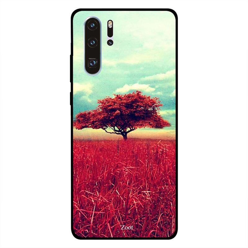 

Zoot Huawei P30 Pro Mobile Phone Back Cover, Red Garden