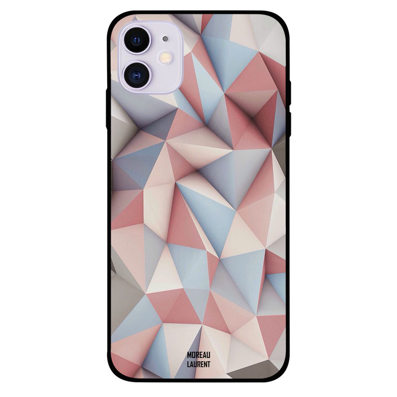 

Moreau Laurent Apple iPhone 11 Mobile Phone Back Cover, Diamonds of 3D Shape Pattern