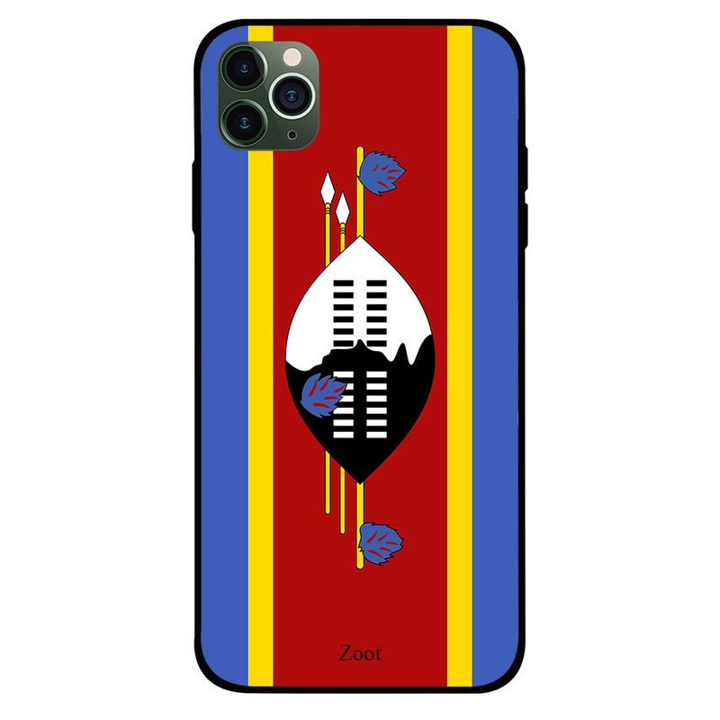 

Zoot Apple iPhone 11 Pro Mobile Phone Back Cover, Swaziland Flag