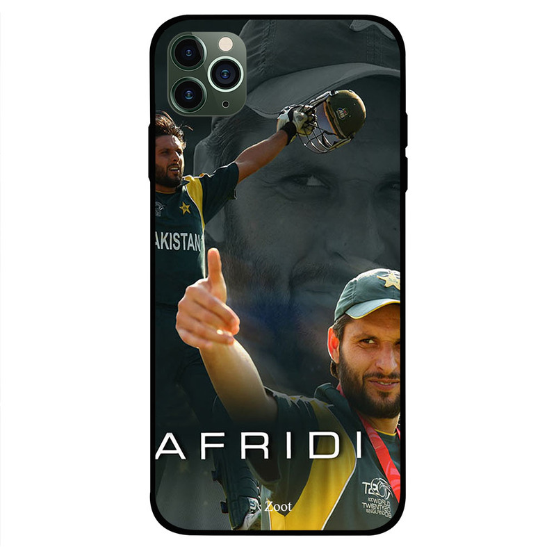 

Zoot Apple iPhone 11 Pro Max Mobile Phone Back Cover, Shahid Afridi