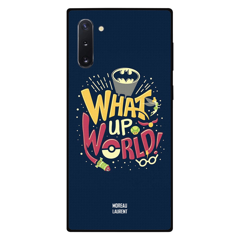 

Moreau Laurent Samsung Note 10 Mobile Phone Back Cover, What Up world