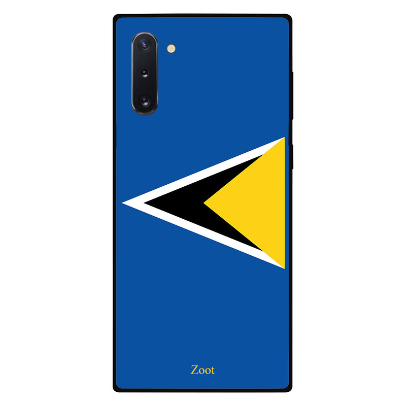 

Zoot Samsung Note 10 Mobile Phone Back Cover, Saint Lucia Flag