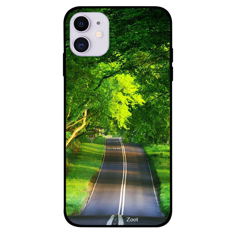 

Zoot Apple iPhone 11 Mobile Phone Back Cover, Pathway To Greenery
