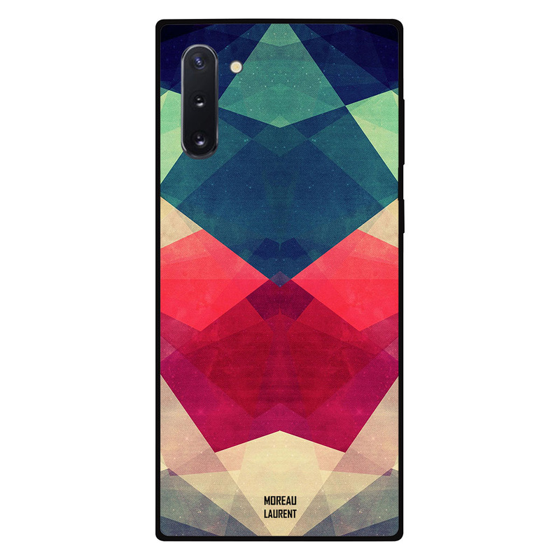 

Moreau Laurent Samsung Note 10 Mobile Phone Back Cover, Diamond Shapes Pattern