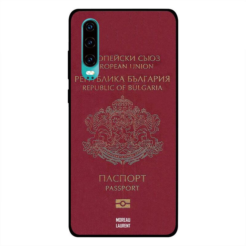 

Moreau Laurent Huawei P30 Mobile Phone Back Cover, Bulgaria Passport