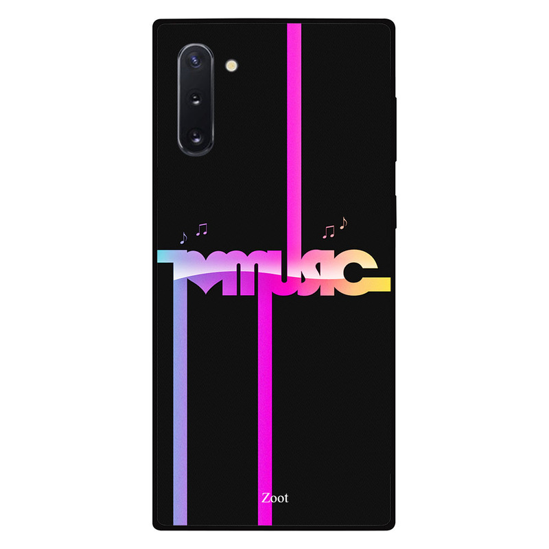 

Zoot Samsung Note 10 Mobile Phone Back Cover, I Love Music