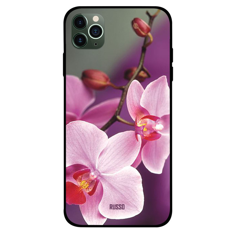 

Russo Apple iPhone 11 Pro Max Mobile Phone Back Cover, Purple Orchid