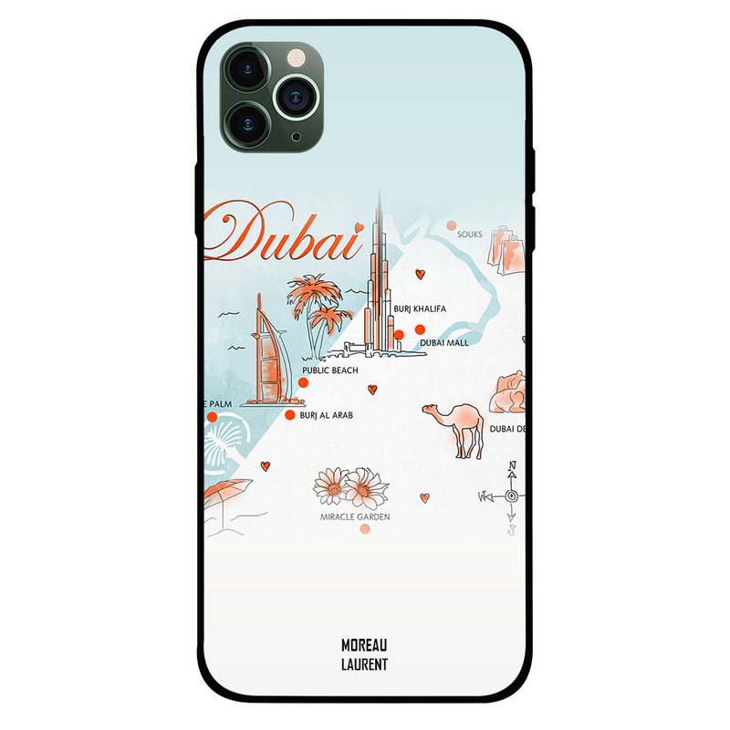 

Moreau Laurent Apple iPhone 11 Pro Mobile Phone Back Cover, Explore Dubai