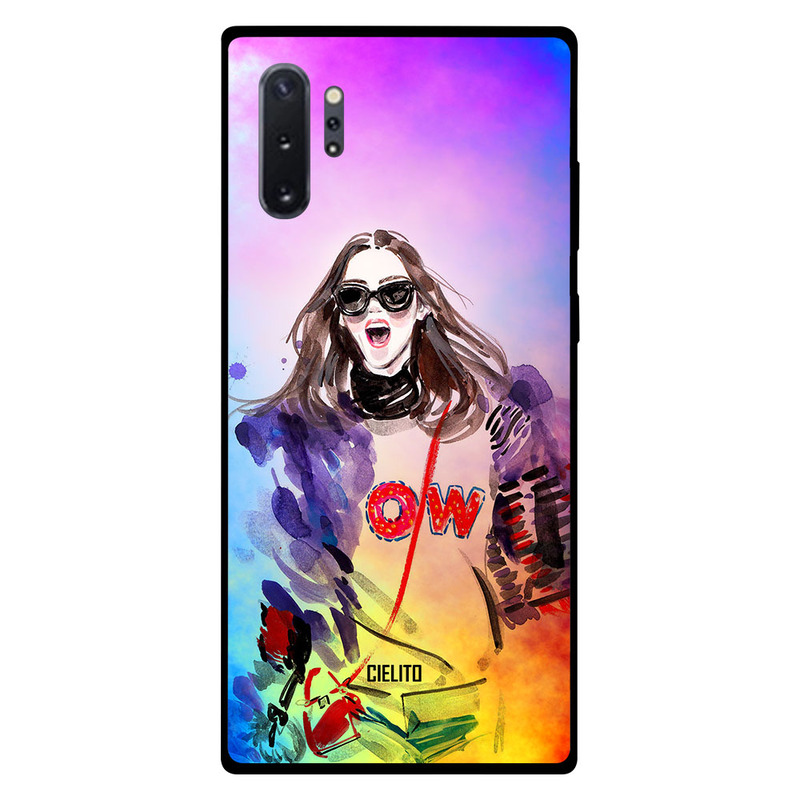 

Cielito Samsung Note Plus Mobile Phone Back Cover, Wow Girl