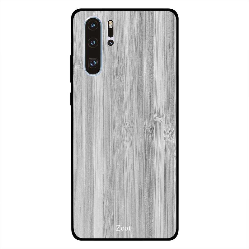 

Zoot Huawei P30 Pro Mobile Phone Back Cover, Wooden White Horizental Lines