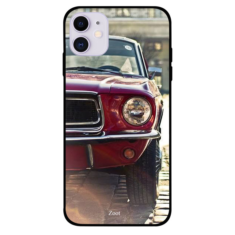 

Zoot Apple iPhone 11 Mobile Phone Back Cover, Vintage Stang