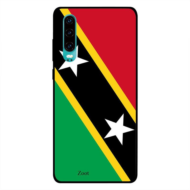 

Zoot Huawei P30 Mobile Phone Back Cover, Saint Kitts Flag