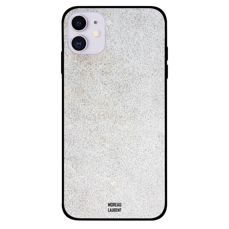 

Moreau Laurent Apple iPhone 11 Mobile Phone Back Cover, Doted White Stone Pattern