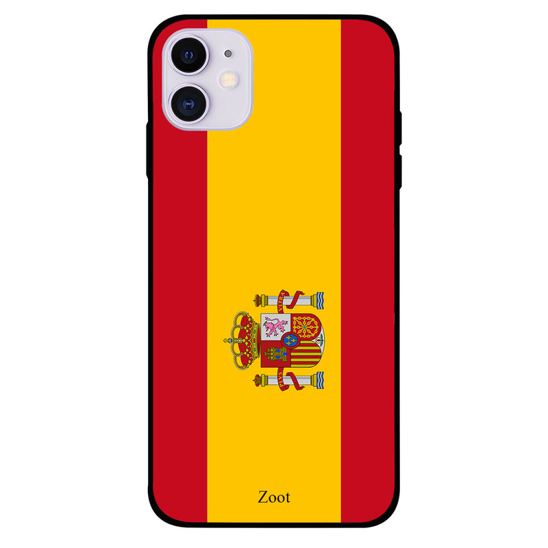 

Zoot Apple iPhone 11 Mobile Phone Back Cover, Spain Flag